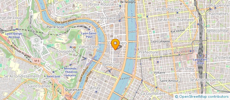 localisation de l'entreprise INDIVISION DUMAS  LYON