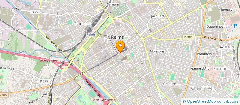 localisation de l'entreprise INDIVISION DUMAS BERNARD  REIMS