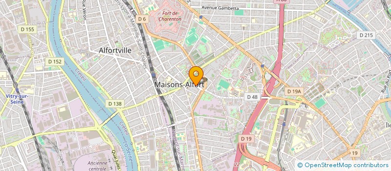 localisation de l'entreprise INDIVISION DUMAS LORIDAN  MAISONS-ALFORT