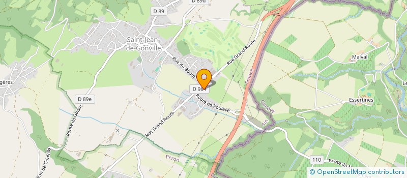 localisation de l'entreprise INDIVISION DUMAS MORGAN ET SOLENNE  SAINT-JEAN-DE-GONVILLE