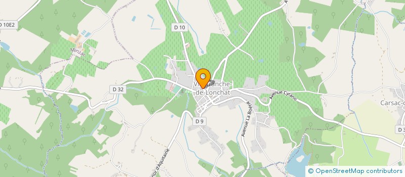 localisation de l'entreprise INDIVISION DUMIGRON  VILLEFRANCHE-DE-LONCHAT