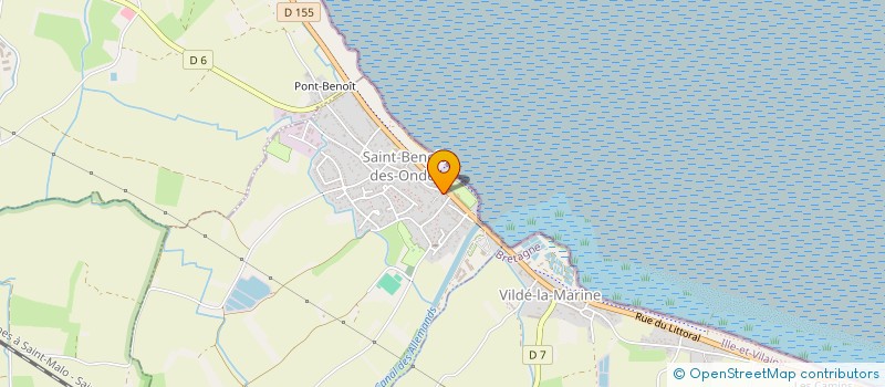 localisation de l'entreprise INDIVISION DUMORTIER MEHEU  SAINT-BENOIT-DES-ONDES