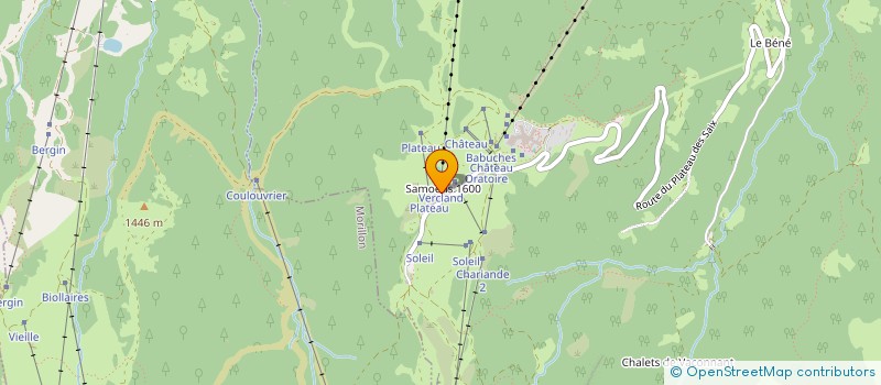 localisation de l'entreprise INDIVISION DUMOULIN - XAVIER  SAMOENS