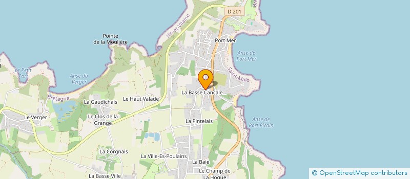 localisation de l'entreprise INDIVISION DUNAYE EMILE à CANCALE