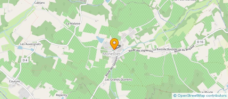 localisation de l'entreprise INDIVISION DUPAS à POMPORT
