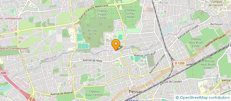 localisation de l'entreprise INDIVISION DUPEBE ARRIBEHAUTE à PESSAC