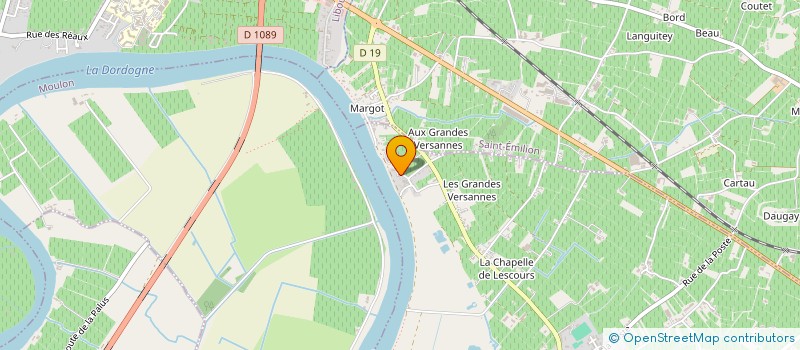 localisation de l'entreprise INDIVISION DUPEYRAT  SAINT-SULPICE-DE-FALEYRENS