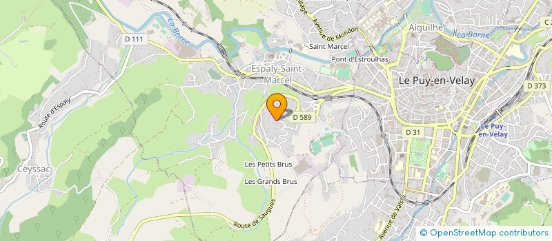 localisation de l'entreprise INDIVISION DUPLANIL GISELE-REYMOND RENE  ESPALY-SAINT-MARCEL