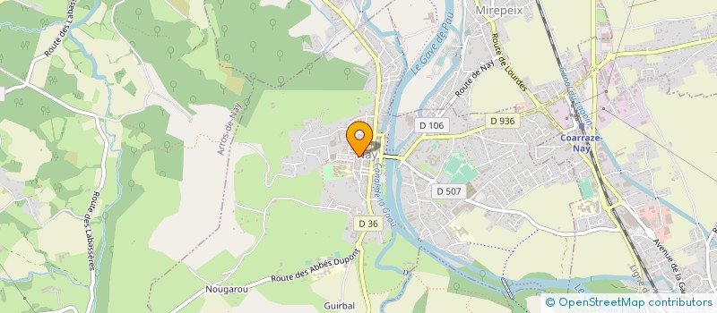 localisation de l'entreprise INDIVISION DUPLEIX THEODORE à NAY