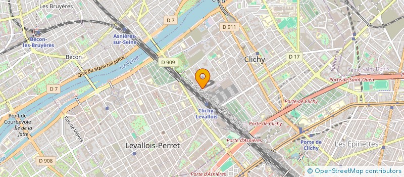 localisation de l'entreprise INDIVISION DUPLESSY à CLICHY