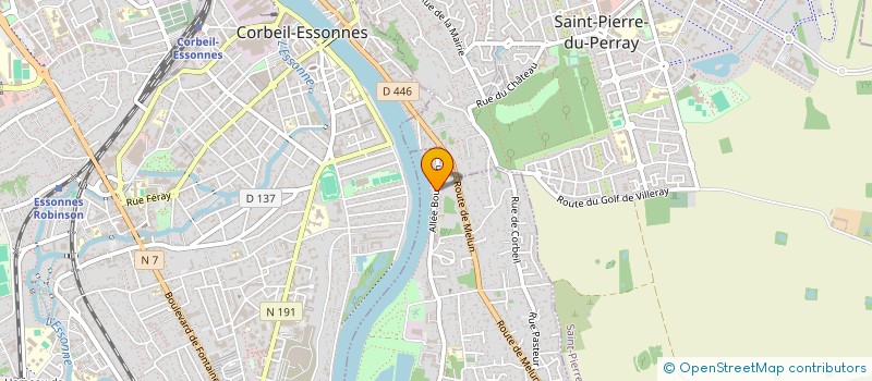 localisation de l'entreprise INDIVISION DUPONT GERARD ET CROCE à SAINTRY-SUR-SEINE