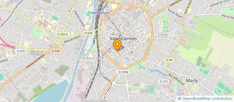 localisation de l'entreprise INDIVISION DUPONT JACQUES à VALENCIENNES