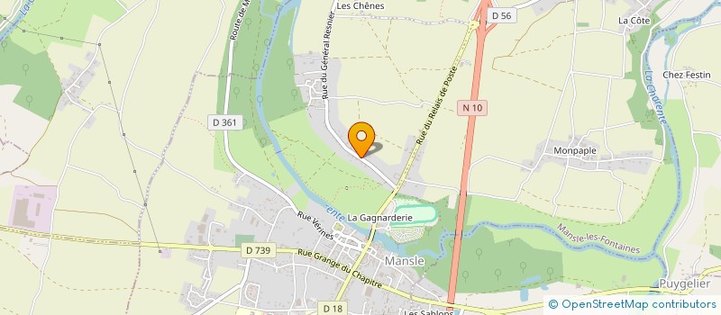 localisation de l'entreprise INDIVISION DUPORT PLANTAROSE  MANSLE-LES-FONTAINES