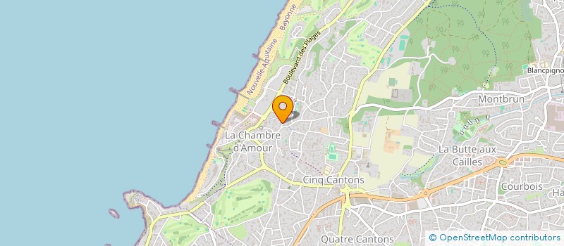 localisation de l'entreprise INDIVISION DUPOUY  ANGLET