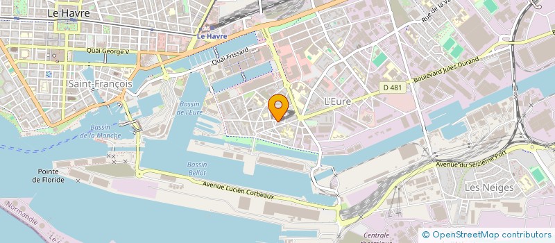 localisation de l'entreprise INDIVISION DUPUIS à LE HAVRE