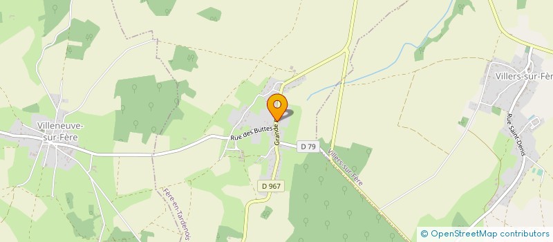 localisation de l'entreprise INDIVISION DUPUIS DANIEL  FERE-EN-TARDENOIS