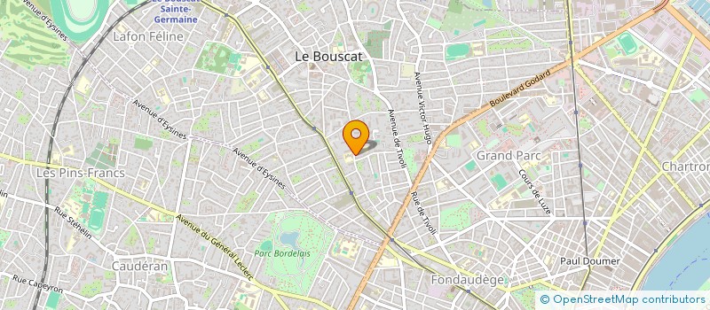 localisation de l'entreprise INDIVISION DUPUY  LE BOUSCAT