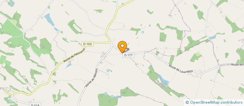 localisation de l'entreprise INDIVISION DUPUY DULAC THICOIPE  MERENS