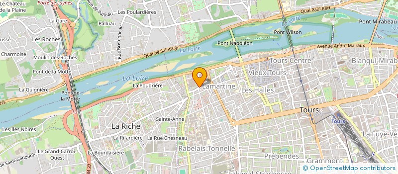 localisation de l'entreprise INDIVISION DUPUY-LATUS  TOURS