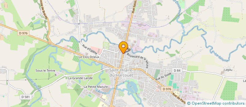 localisation de l'entreprise INDIVISION DURAND  SAINT-HILAIRE-DU-HARCOUET