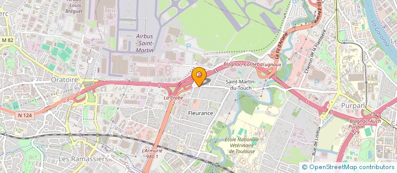 localisation de l'entreprise INDIVISION DURAND BESSON COLMAGRO à TOULOUSE