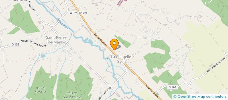 localisation de l'entreprise INDIVISION DURAND GOULAIN  VALORBIQUET