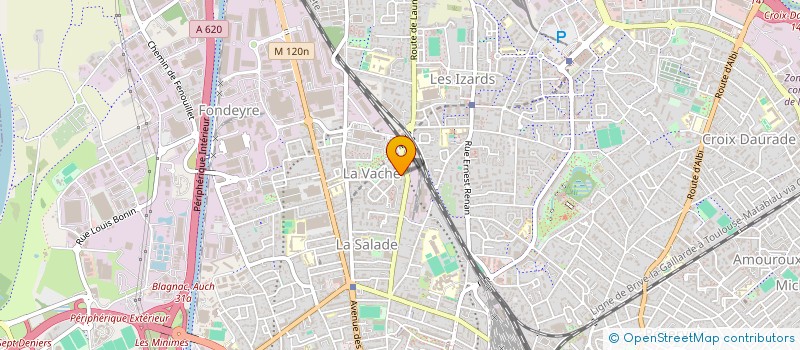 localisation de l'entreprise INDIVISION DURAND LE FRANC DE POMPIGNAN à TOULOUSE