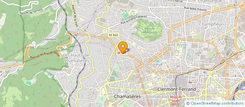 localisation de l'entreprise INDIVISION DURAND LMNP  CLERMONT-FERRAND