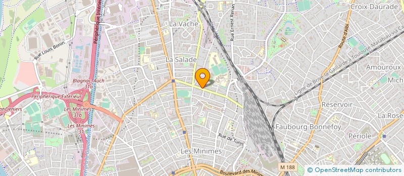 localisation de l'entreprise INDIVISION DURAND TURROQUES à TOULOUSE