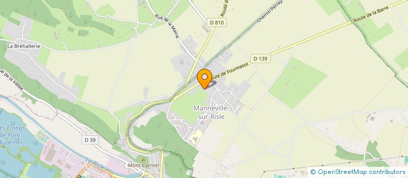 localisation de l'entreprise INDIVISION DUREL  MANNEVILLE-SUR-RISLE