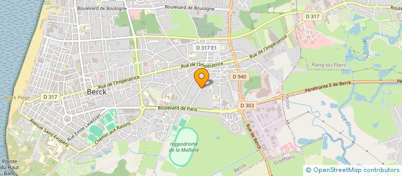 localisation de l'entreprise INDIVISION DURIEZ ANTOINE ET LAURIANE à BERCK