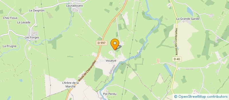 localisation de l'entreprise INDIVISION DUSAUSSOY BERTRAND à GOUZON