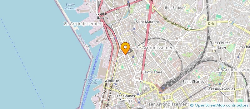 localisation de l'entreprise INDIVISION DUSSOL - PONSONNAILLE à MARSEILLE