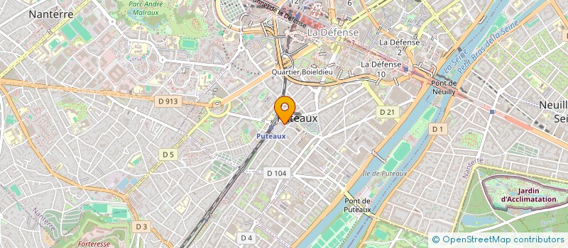 localisation de l'entreprise INDIVISION DUTEIL  PUTEAUX