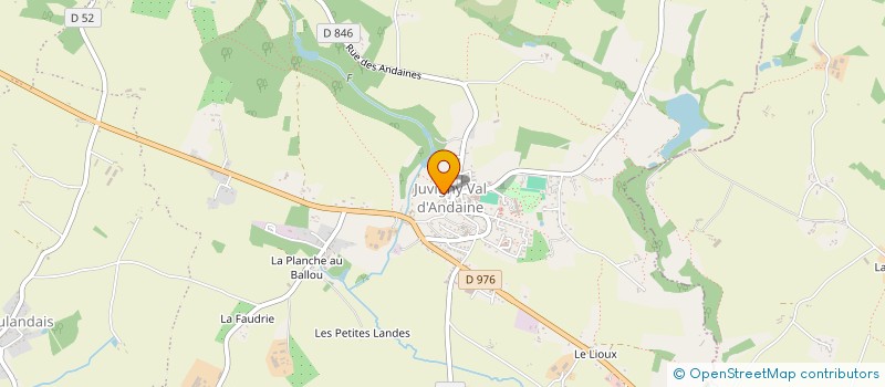 localisation de l'entreprise INDIVISION DUTHEIL PHELIPOT à JUVIGNY VAL D'ANDAINE