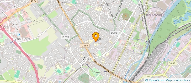 localisation de l'entreprise INDIVISION DUTOIT  ANZIN