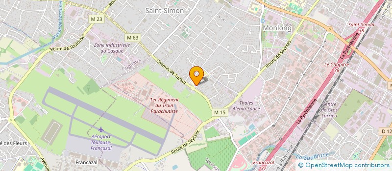 localisation de l'entreprise INDIVISION DUTOUR à TOULOUSE