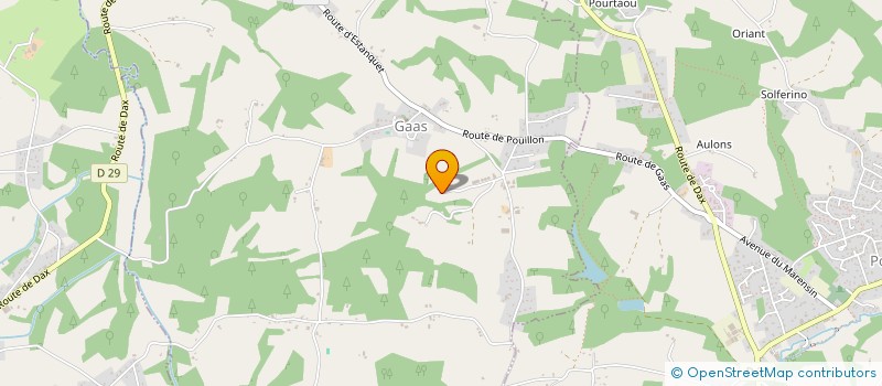 localisation de l'entreprise INDIVISION DUTOURNIER-BUSQUE  MIMBASTE