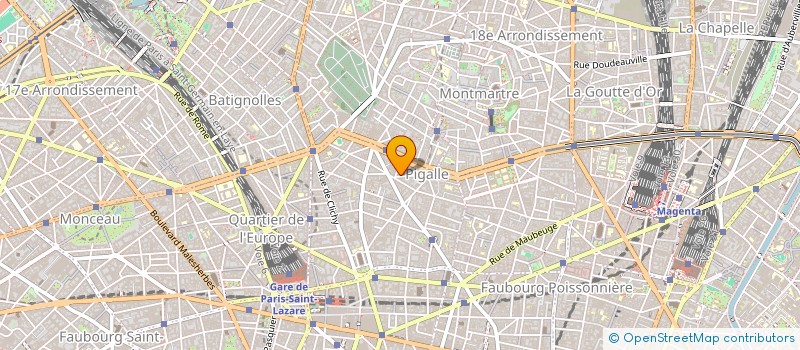 localisation de l'entreprise INDIVISION DUTRAY CARDOSO DE PELET  PARIS