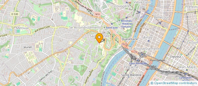 localisation de l'entreprise INDIVISION DUVEAU MINCHELLA à LYON
