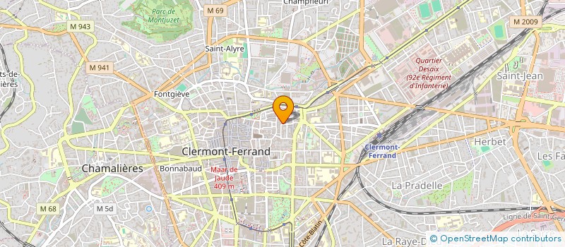 localisation de l'entreprise INDIVISION DUVERNIER  CLERMONT-FERRAND