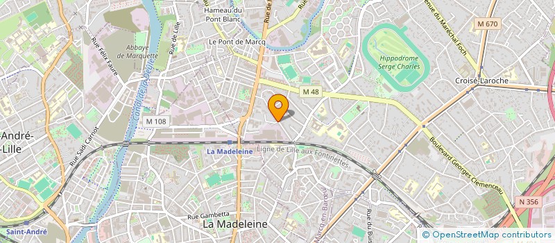 localisation de l'entreprise INDIVISION DUVILLIER à MARCQ-EN-BARŒUL