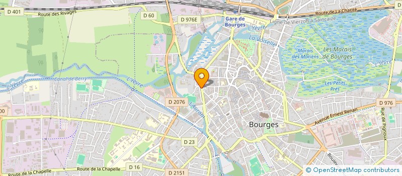 localisation de l'entreprise INDIVISION DUVOUX  BOURGES