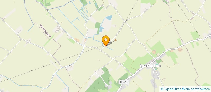 localisation de l'entreprise INDIVISION DYCKE  MERCKEGHEM