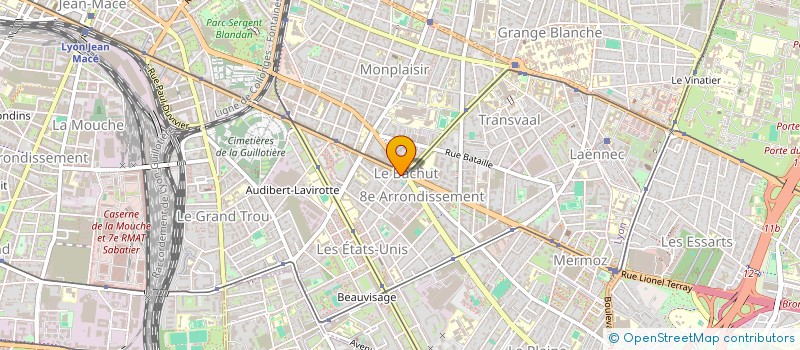 localisation de l'entreprise INDIVISION DYNJAJA  LYON