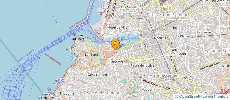 localisation de l'entreprise INDIVISION E-SPINE à MARSEILLE