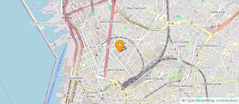 localisation de l'entreprise INDIVISION EDMOND-LAW à MARSEILLE