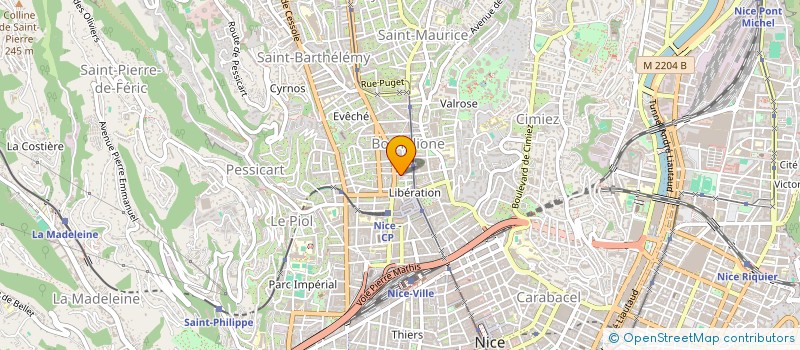 localisation de l'entreprise INDIVISION EID LMNP à NICE