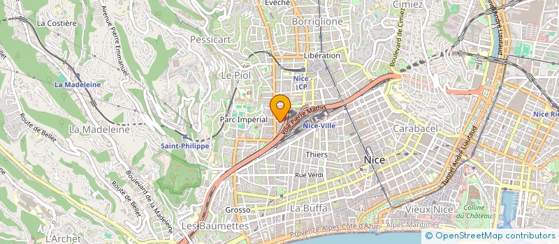 localisation de l'entreprise INDIVISION EL AZIZI - VITALI  NICE