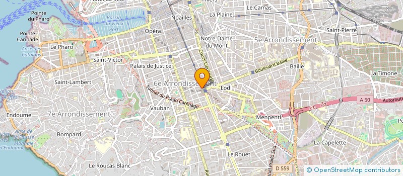 localisation de l'entreprise INDIVISION EL BAR à MARSEILLE